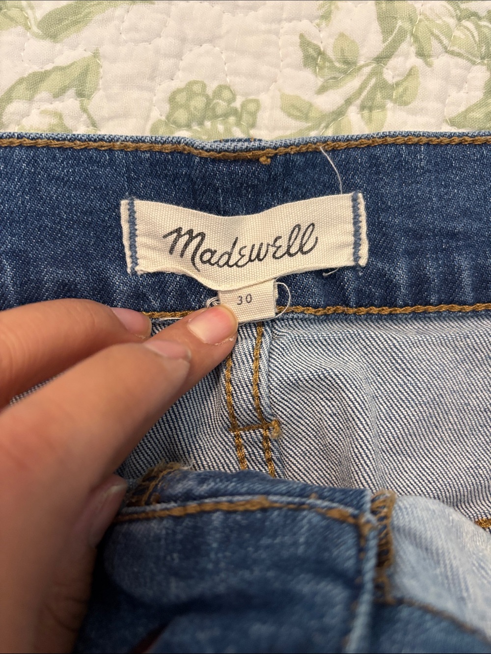 Madewell Jean skirt - Picture 2 of 7